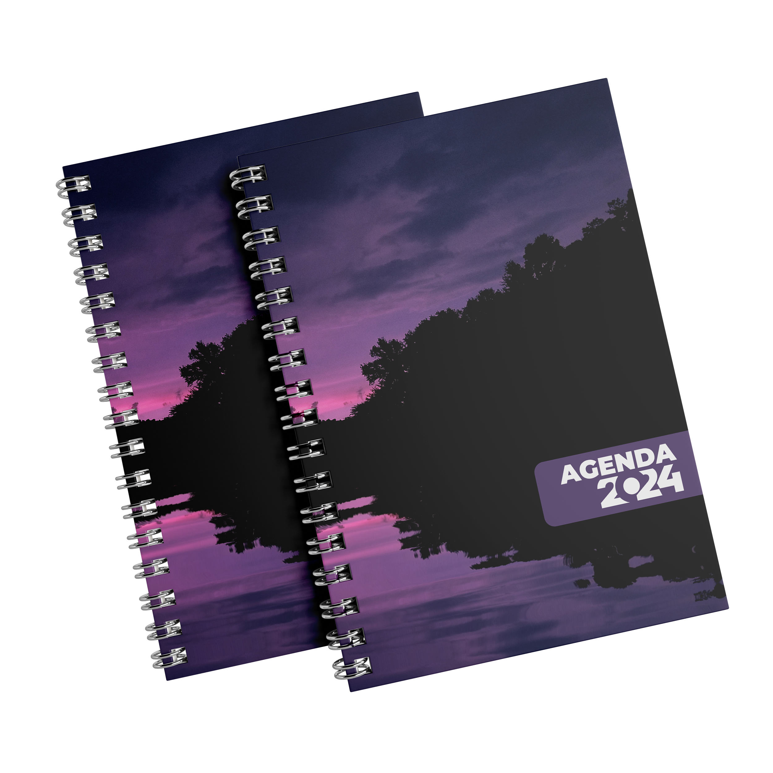 Agenda-2024-com-Wire-O-15x21cm-PURPLE-LAKE-15-x-21-Frente-colorida-(4x0)-Couche-150g-(Brilho)